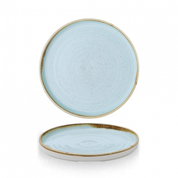 Stonecast Duck Egg Walled Plate