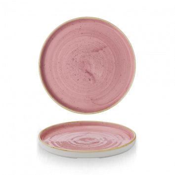 Stonecast Petal Pink Walled Plate