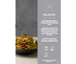 Melamine Features & Benefits