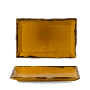 LÄNGLICHE SERVIERPLATTE 34.5 X 23.3CM