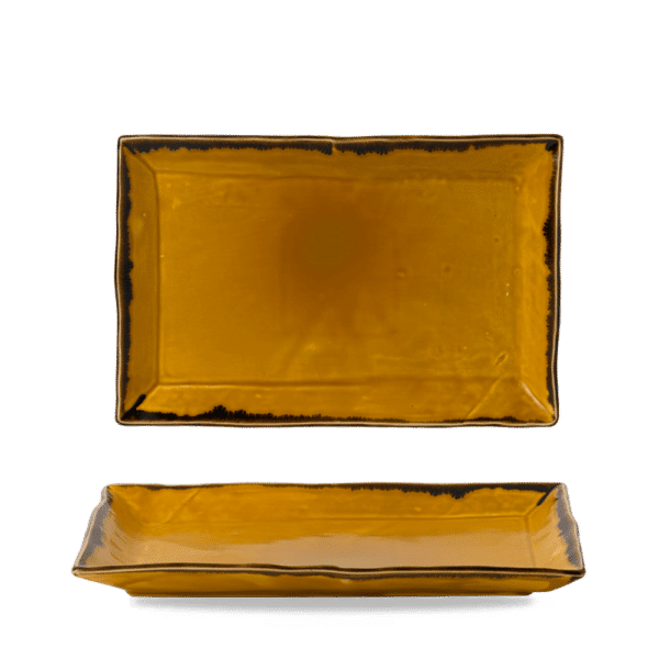 LÄNGLICHE SERVIERPLATTE 34.5 X 23.3CM