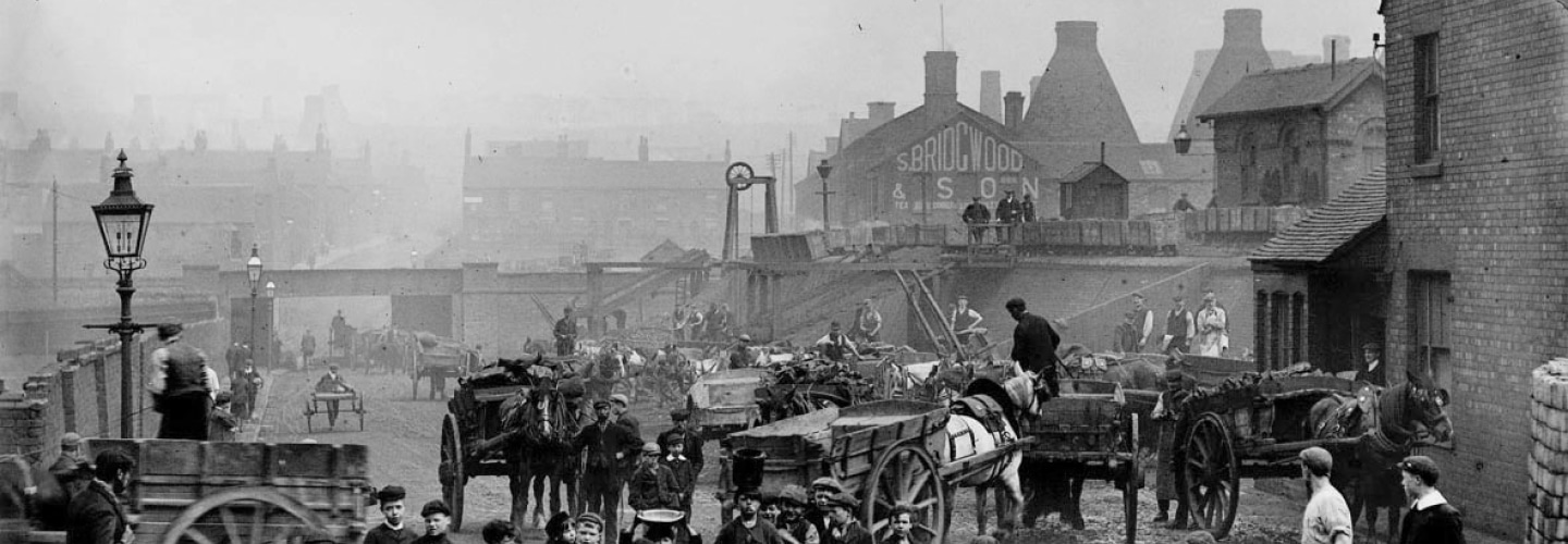 A black and white photo of Churchill's history