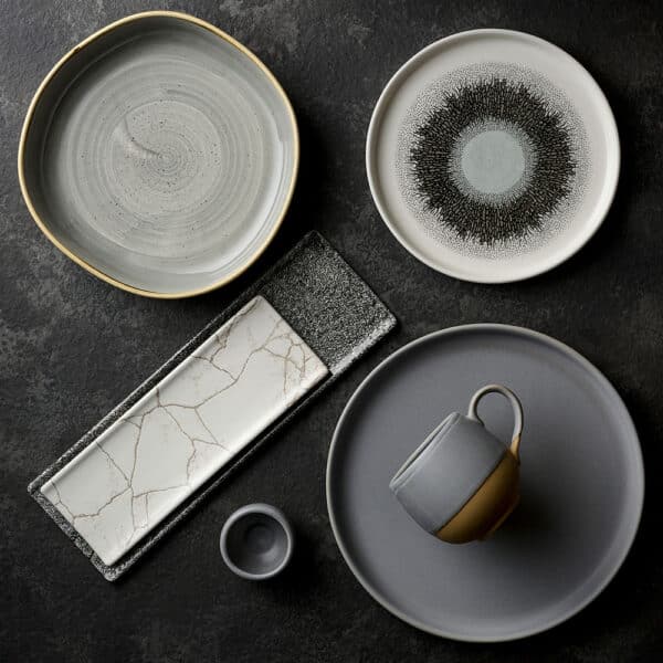 WALLED PLATE 21CM