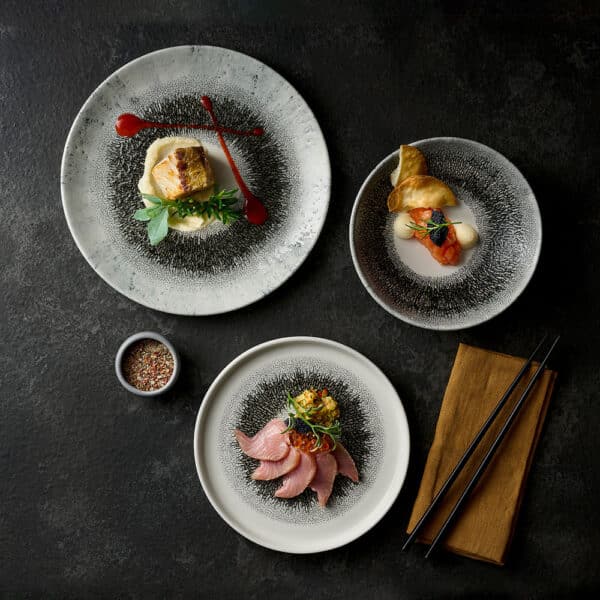 WALLED PLATE 21CM