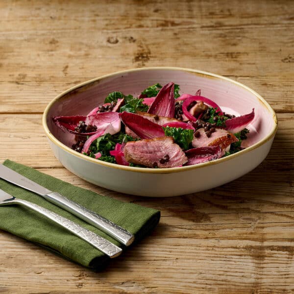 ORGANIC WALLED BOWL 23CM