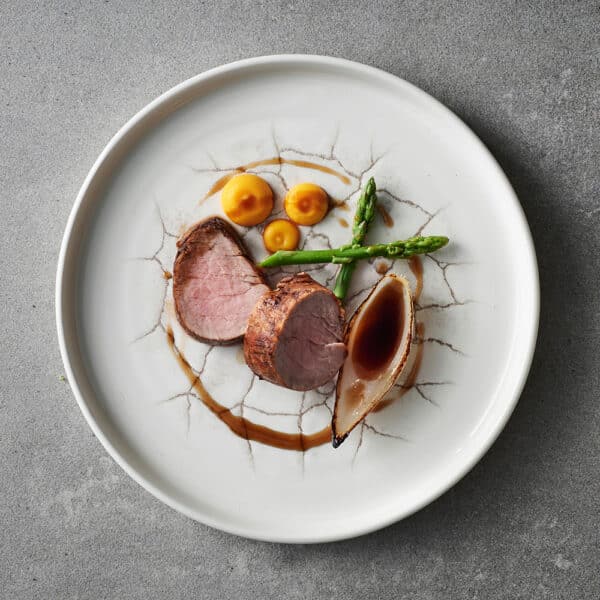 WALLED PLATE 21CM