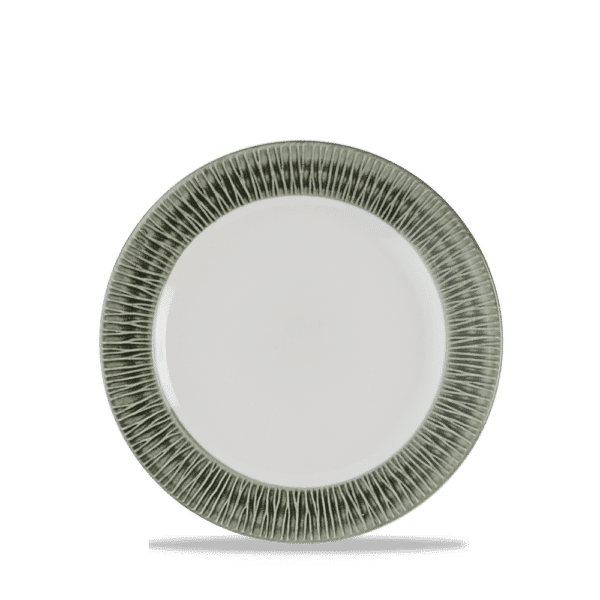 RIMMED PLATE 17CM