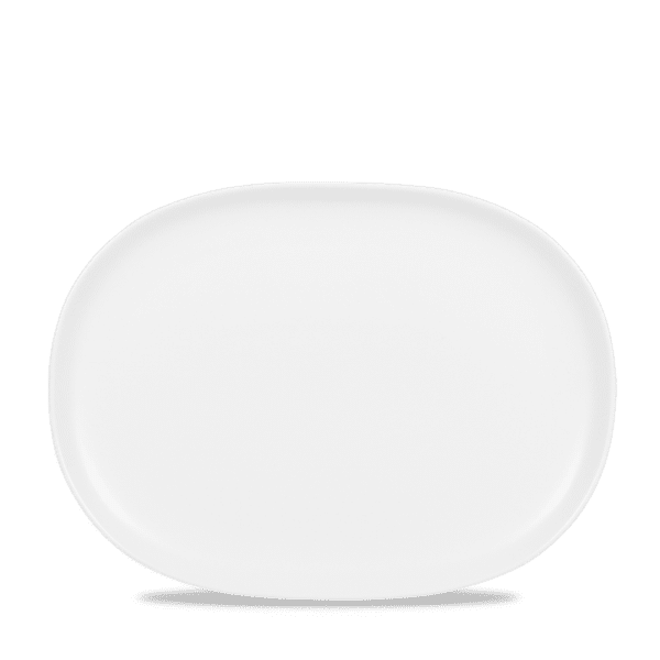 OVAL PLATE 21.5 X 28.8CM