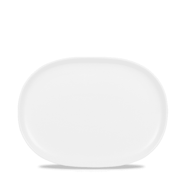OVAL PLATE 16.7 X 22.5CM
