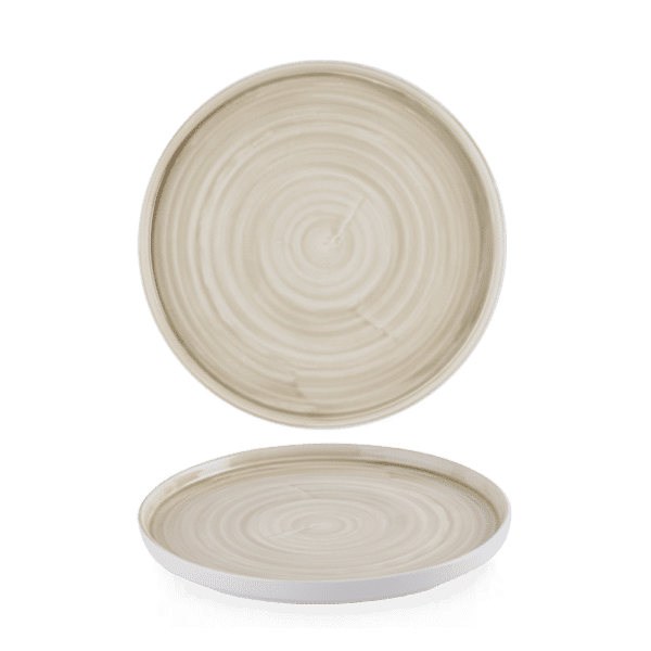 TELLER MIT ERHÖHTEM RAND 21CM