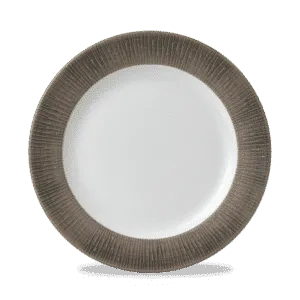 TELLER MIT STANDFÜßEN UND ERHÖHTEM RAND 26.1CM