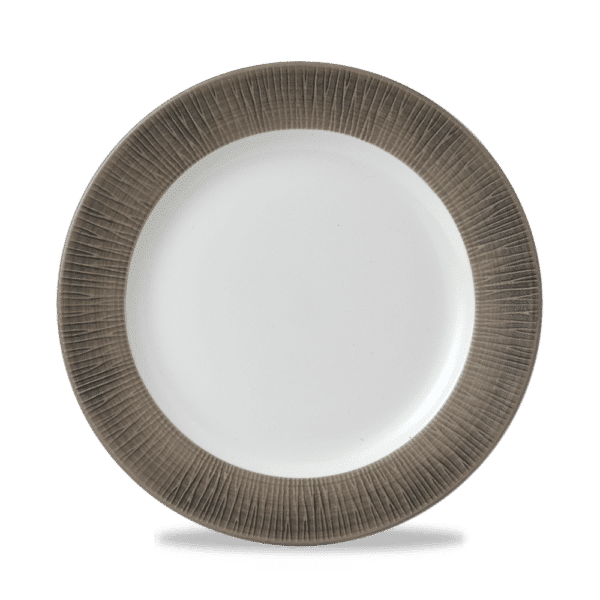 FOOTED RIMMED PLATE 26.1CM