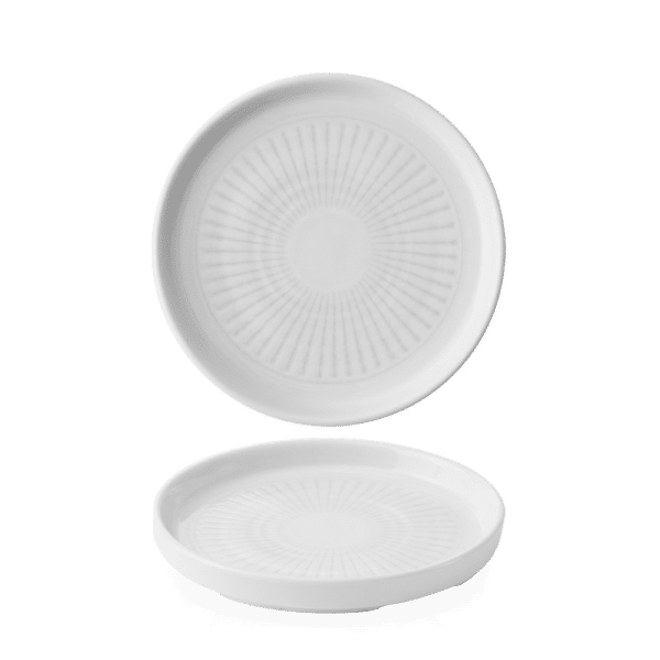 TELLER MIT ERHÖHTEM RAND 15.7CM