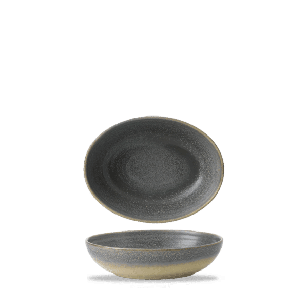 TIEFE OVALE SCHALE 21.6 X 16.4CM
