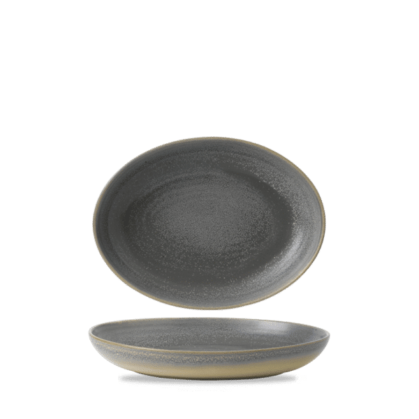 DEEP OVAL BOWL 26.7 X 19.7CM