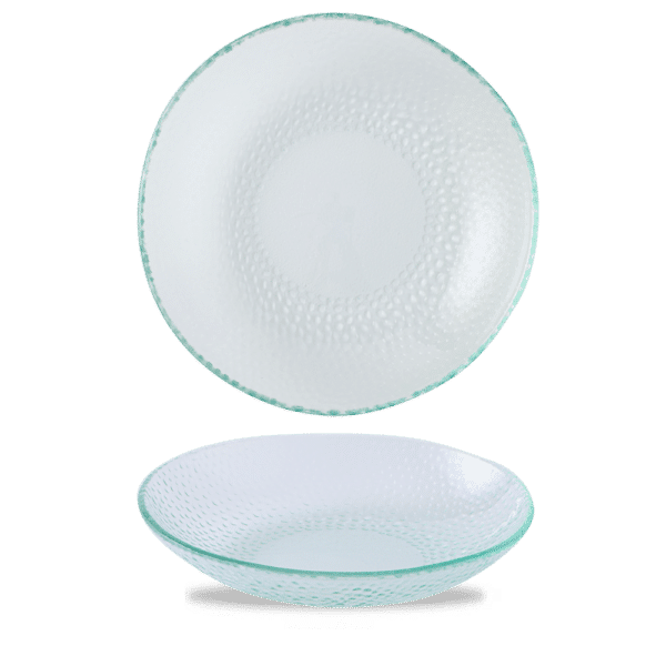 ORGANISCHER GLASSCHALE  24.5CM