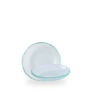 ORGANISCHER GLASSCHALE 17CM