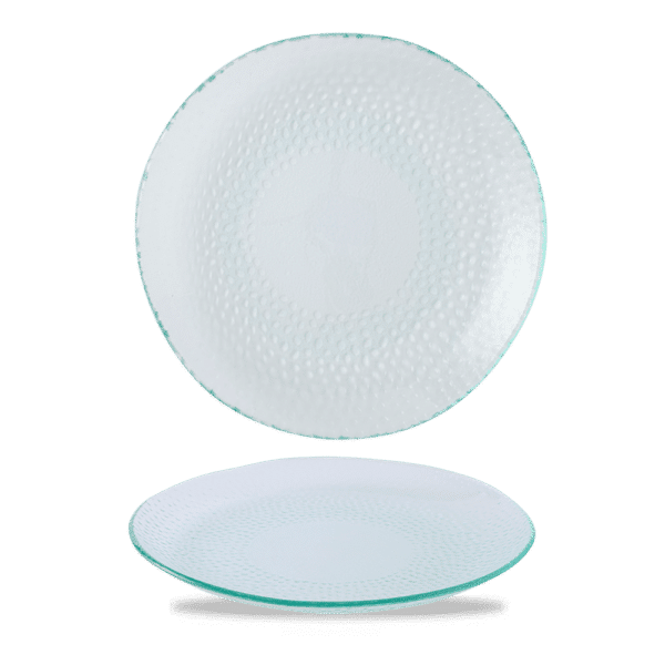 ORGANSICHER GLASTELLER 22.5CM