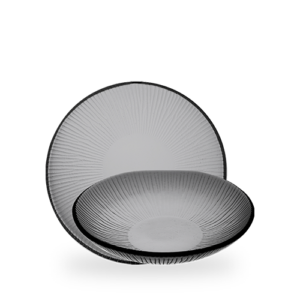 ORGANISCHER GLASSCHALE 24.5CM