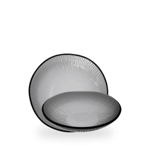 ORGANISCHER GLASSCHALE 21CM