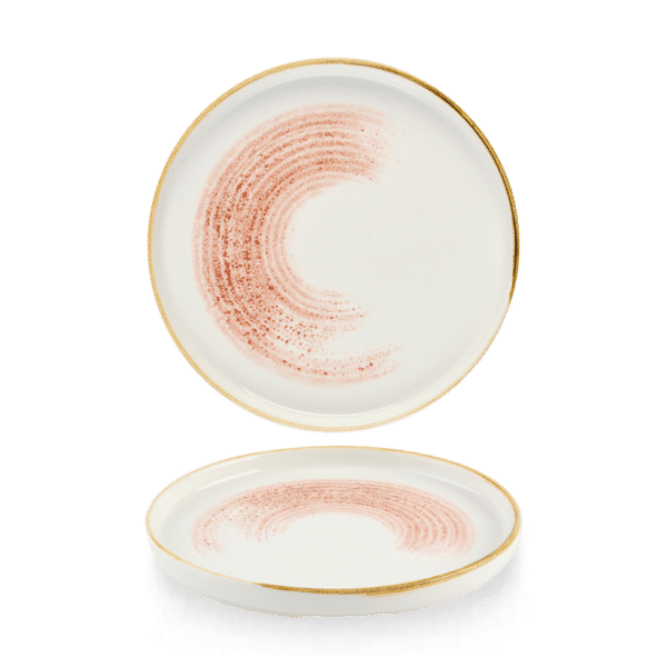 TELLER MIT ERHÖHTEM RAND 21CM