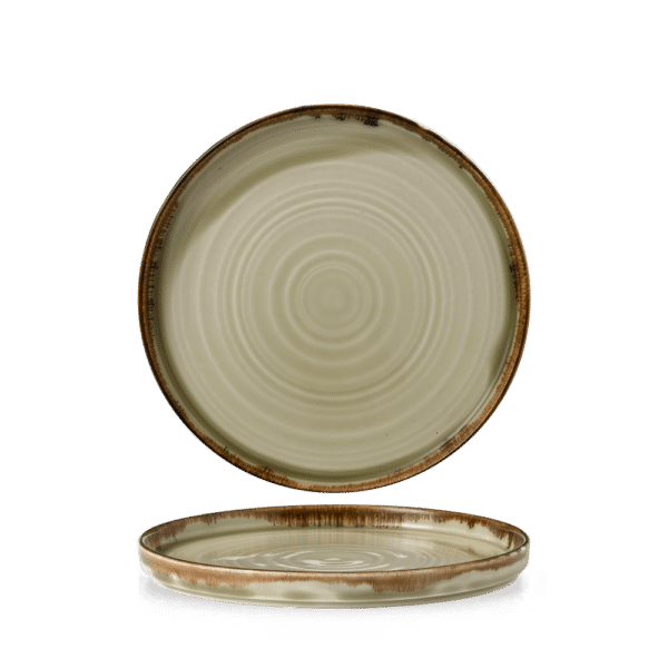 TELLER MIT ERHÖHTEM RAND 21CM