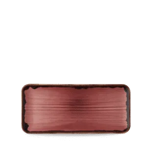 ORGANISCHE LÄNGLICHE SERVIERPLATTE 34.6 X 15.6CM