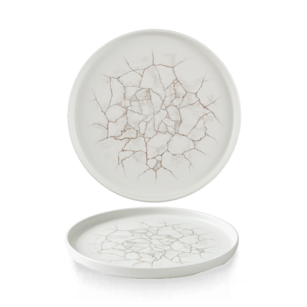 WALLED PLATE 21CM