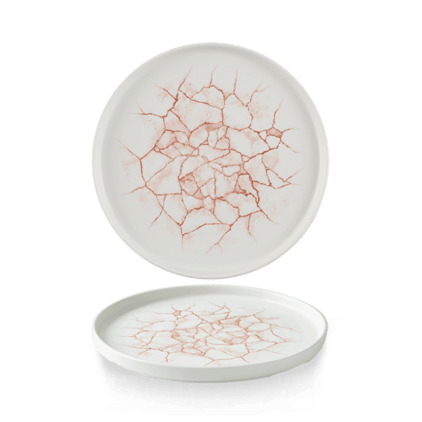 WALLED PLATE 21CM