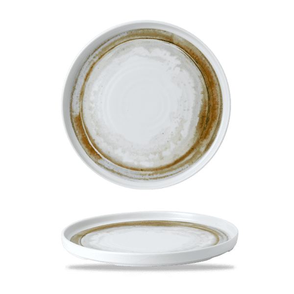 TELLER MIT ERHÖHTEM RAND 26CM