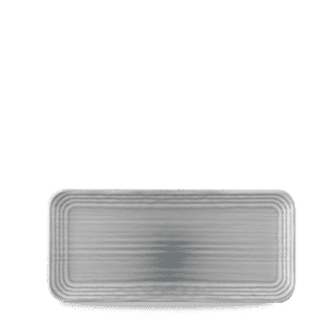 ORGANISCHE LÄNGLICHE SERVIERPLATTE 34.6 X 15.6CM