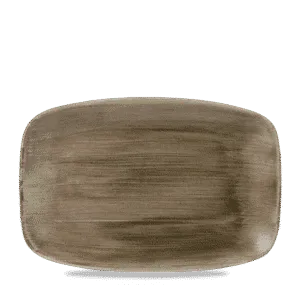 LÄNGLICHE SERVIERPLATTE 30 X 19.9CM