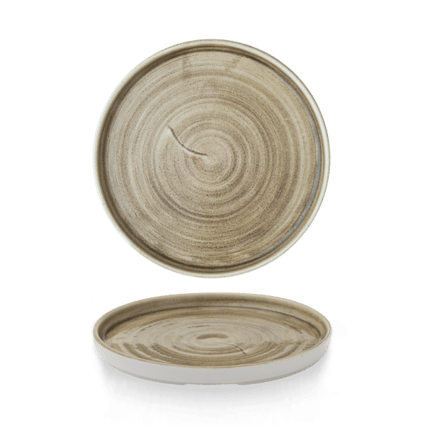 WALLED PLATE 21CM