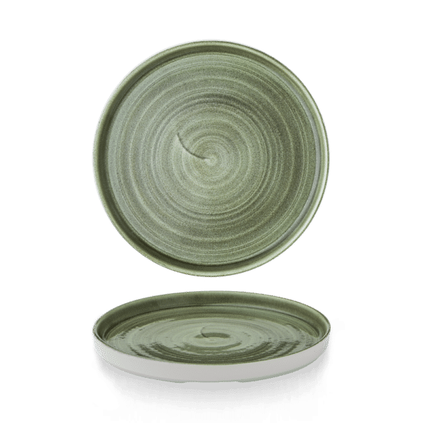 WALLED PLATE 21CM