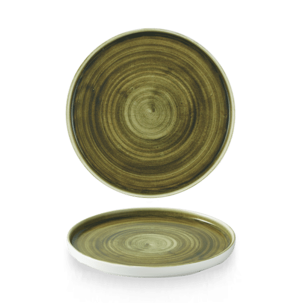WALLED PLATE 21CM