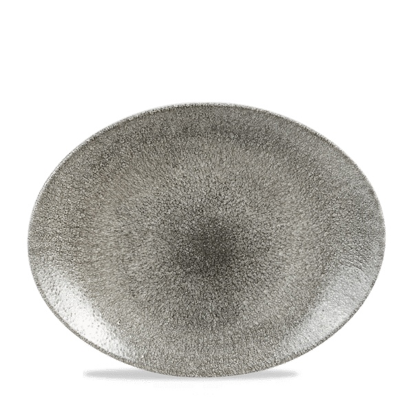 OVAL PLATE 31.7 X 25.5CM