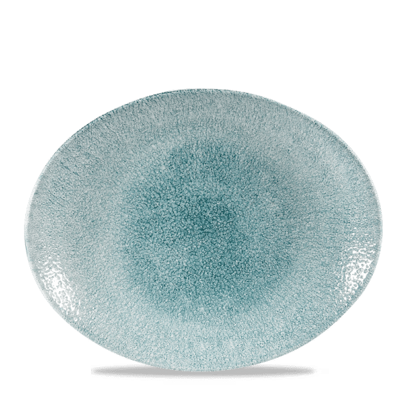 OVAL PLATE 31.7 X 25.5CM
