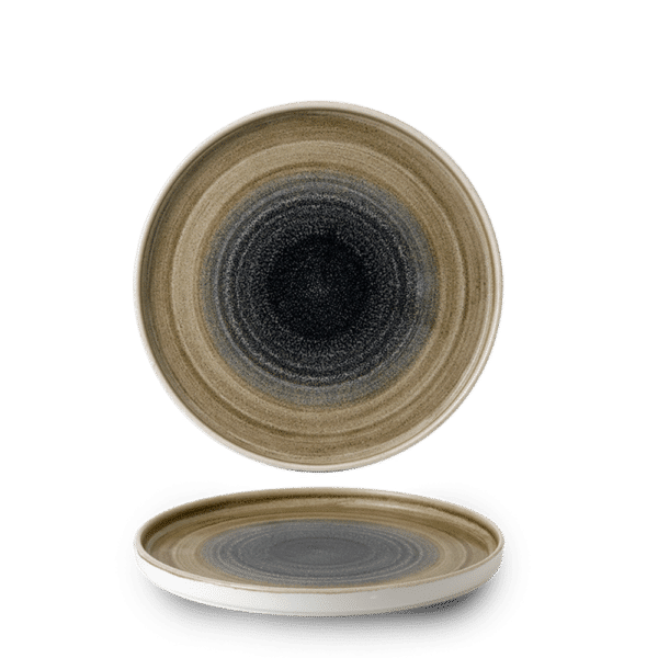 TELLER MIT ERHÖHTEM RAND 21CM