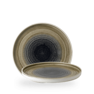 TELLER MIT ERHÖHTEM RAND 26CM