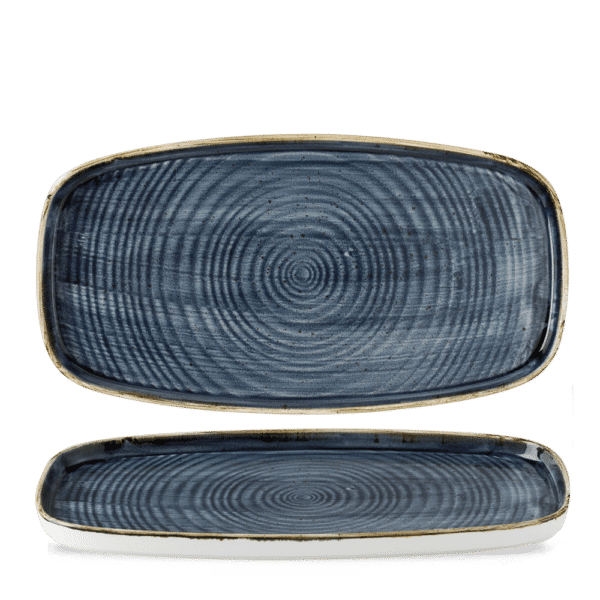 WALLED OBLONG PLATTER 30 X 15.4CM