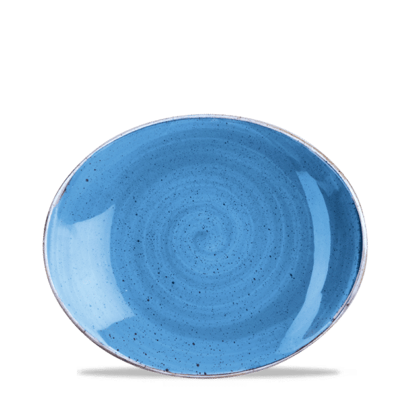 OVAL COUPE PLATE 19.2 X 16CM