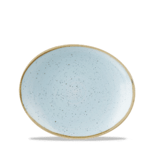 OVALE COUPE TELLER 19.2 X 16CM