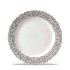 TELLER MIT STANDFÜßEN UND ERHÖHTEM RAND 23.4CM