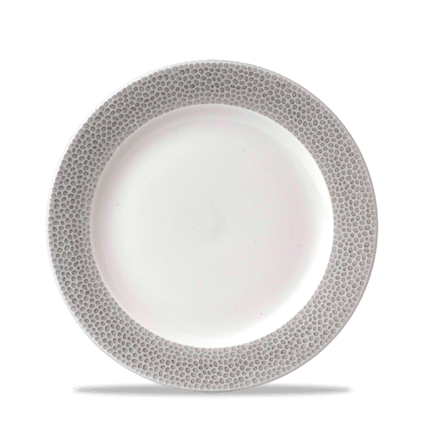TELLER MIT STANDFÜßEN UND ERHÖHTEM RAND 23.4CM