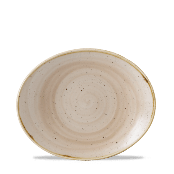OVAL COUPE PLATE 19.2 X 16CM