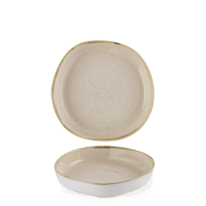 ORGANISCHE SCHALE MIT ERHÖHTEM RAND 20CM