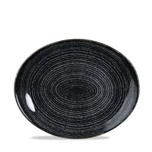 OVALE COUPE TELLER 27 X 22.9CM