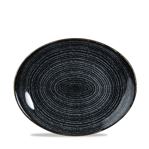OVALE COUPE TELLER 27 X 22.9CM
