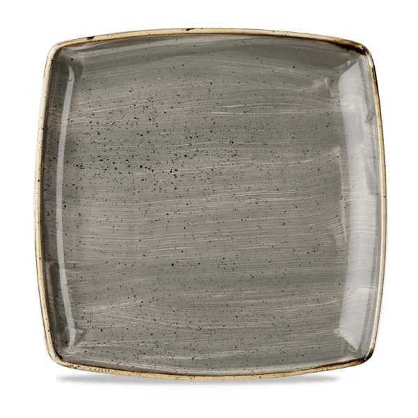 DEEP SQUARE PLATE 26.8CM