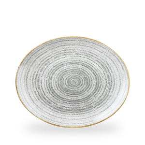 OVALE COUPE TELLER 31.7 X 25.5CM